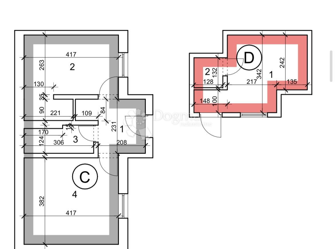 Stanovanje Donji grad, Donji Grad, 52,46m2