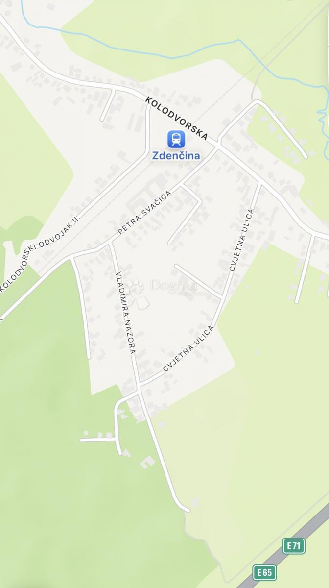 Zazidljivo zemljišče Klinča Sela, 671m2