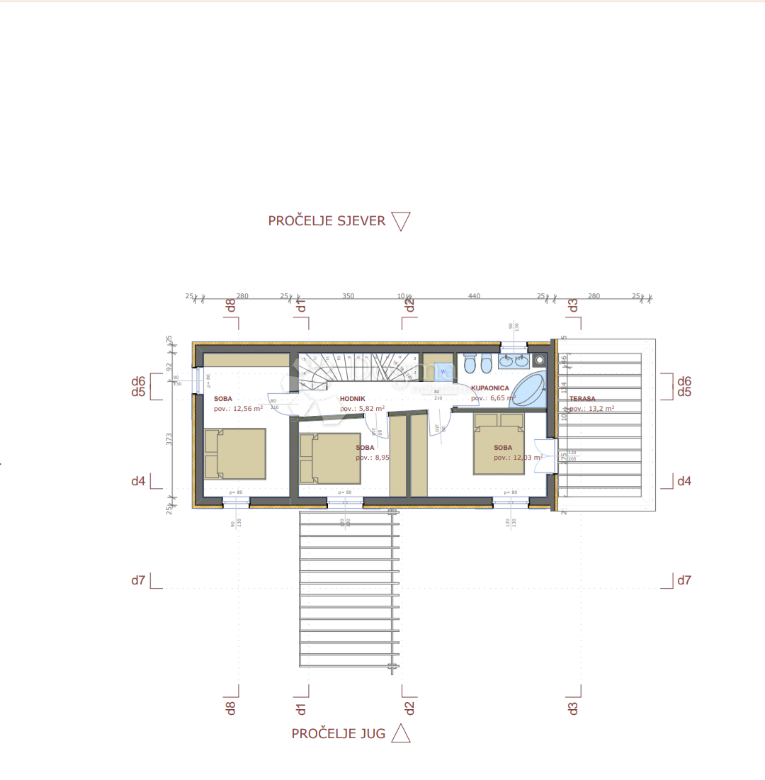 Hiša Ninski Stanovi, Nin, 130m2