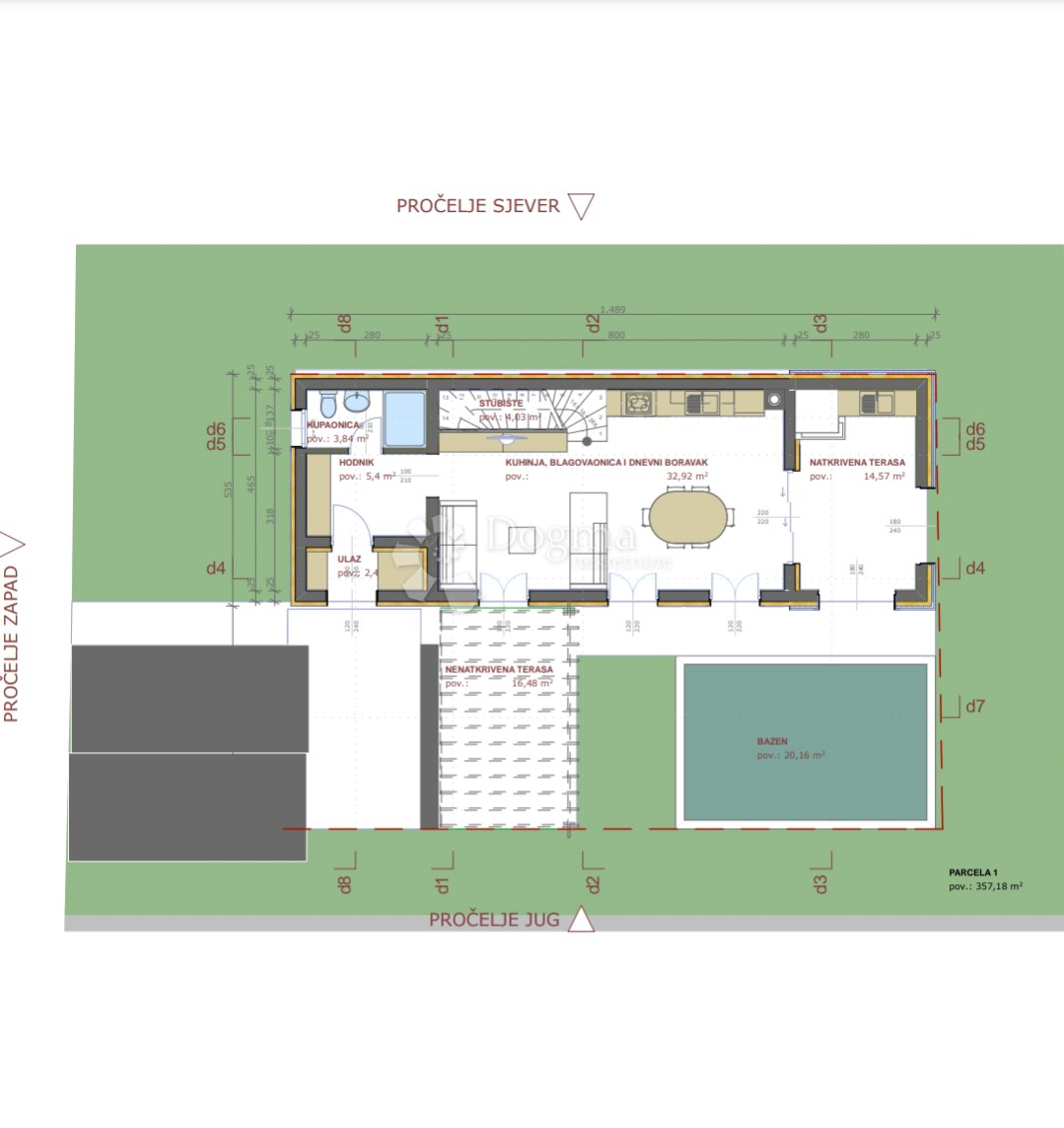 Hiša Ninski Stanovi, Nin, 130m2