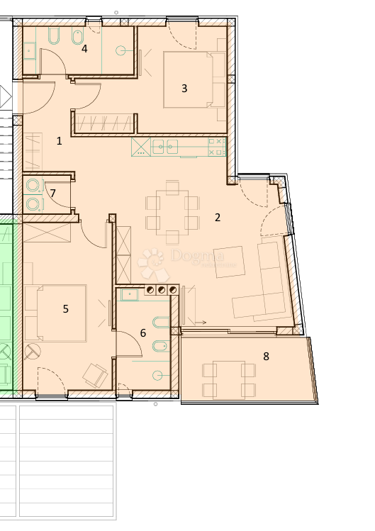 Umag, Zambratija, stanovanje v novogradnji