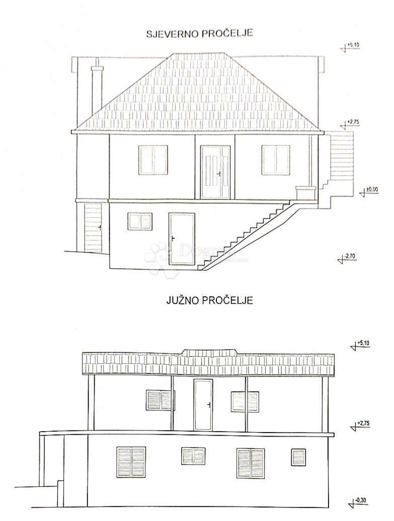 Čudovita hiša s pogledom na morje