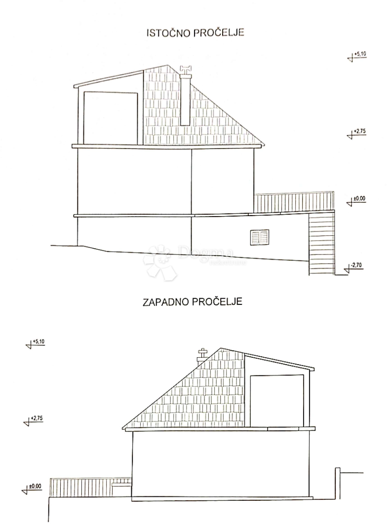 Čudovita hiša s pogledom na morje