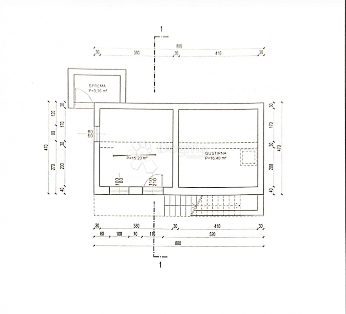 Čudovita hiša s pogledom na morje