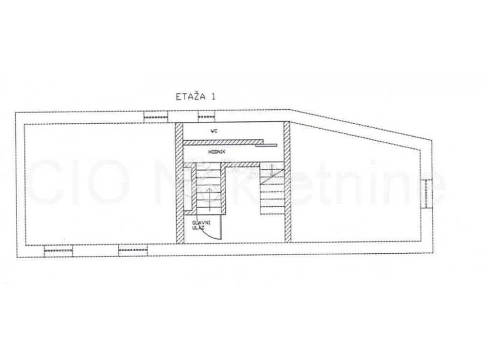 Stanovanje Grad, Split, 56m2