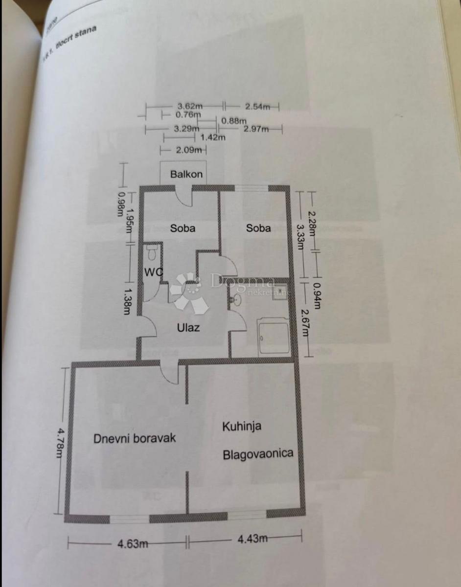 Stanovanje Trešnjevka, Trešnjevka - Sjever, 80m2