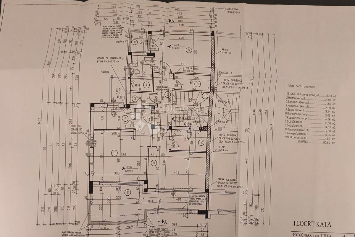 Hiša Bakarac, Kraljevica, 184m2