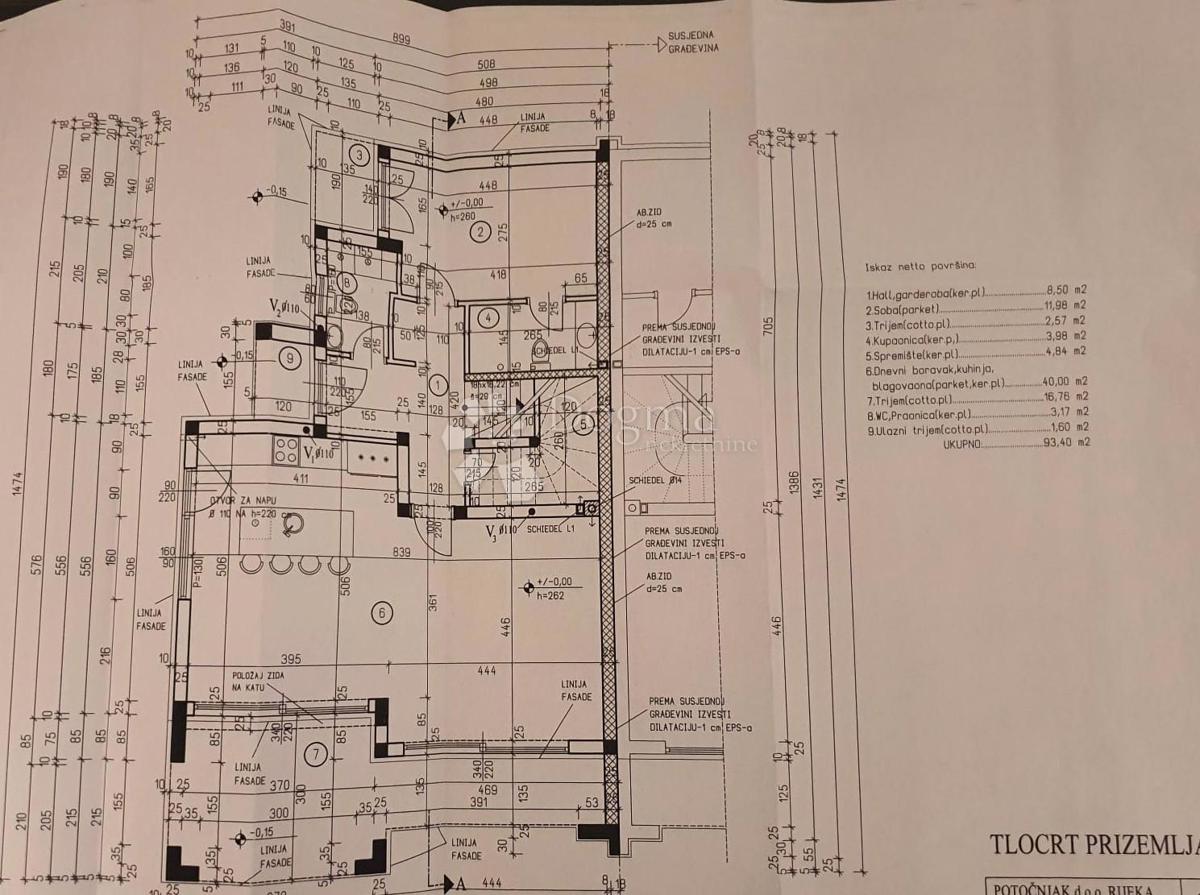Hiša Bakarac, Kraljevica, 184m2