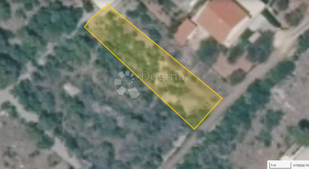 Zazidljivo zemljišče Bilice, Šibenik - Okolica, 573m2
