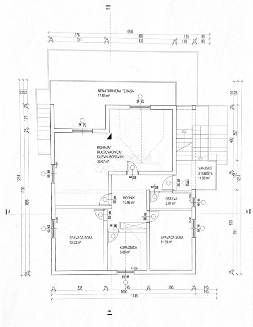 Hiša Okrug Gornji, Okrug, 125m2