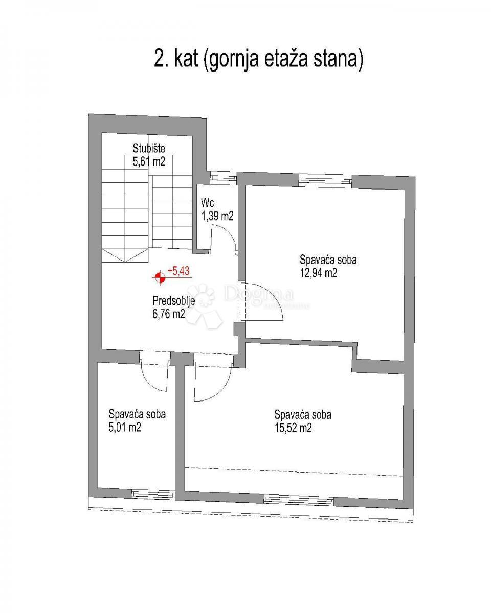 Stanovanje Maksimir, 86,60m2