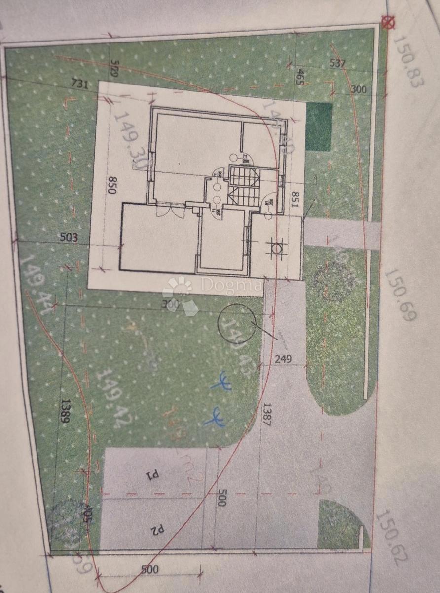 Zazidljivo zemljišče Peruški, Marčana, 492m2