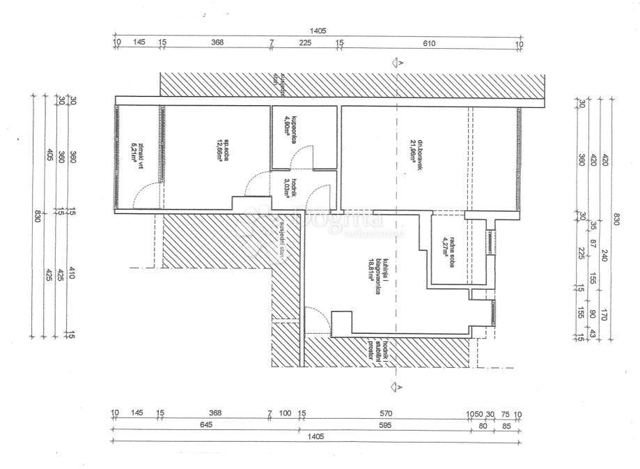 Stanovanje Centar Ivanić-Grad, Ivanić-Grad, 74,53m2