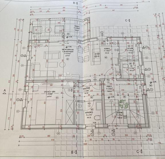Zazidljivo zemljišče Brusje, Hvar, 520m2