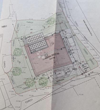 Zazidljivo zemljišče Brusje, Hvar, 520m2