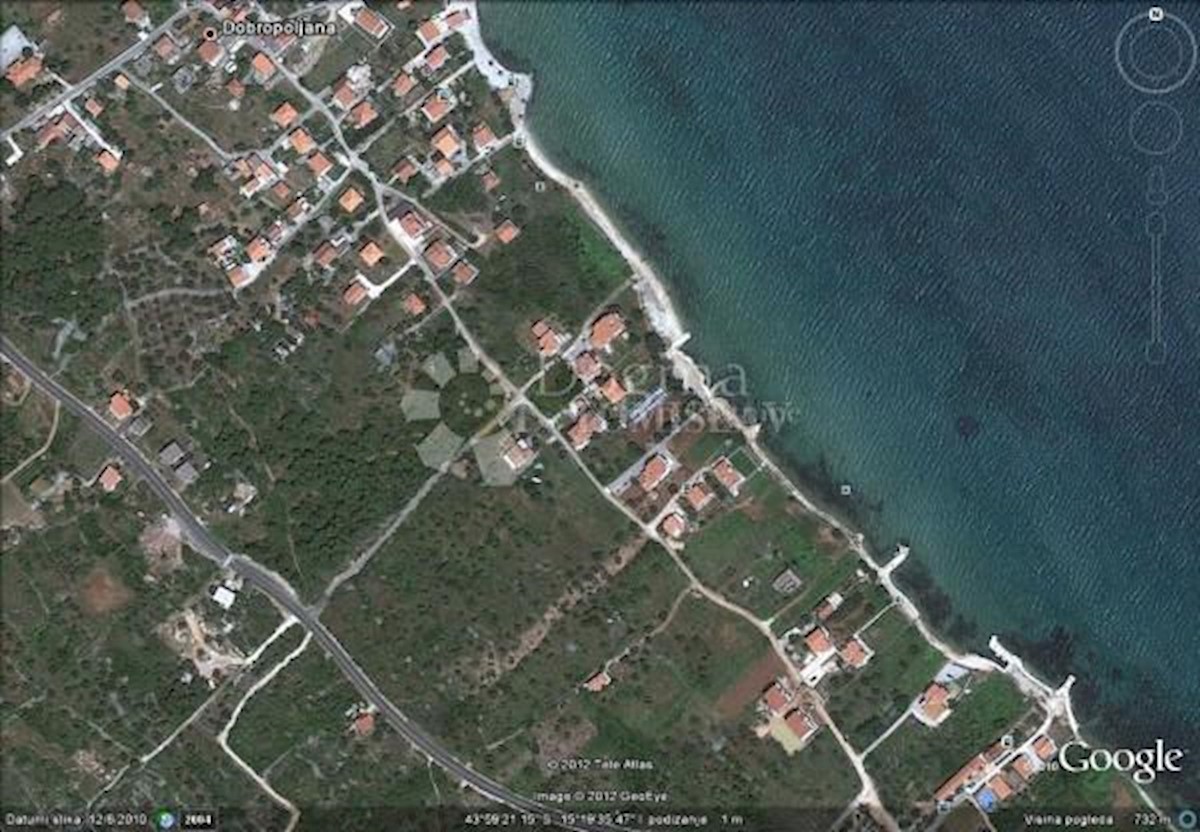 Zazidljivo zemljišče Dobropoljana, Pašman, 1.373m2