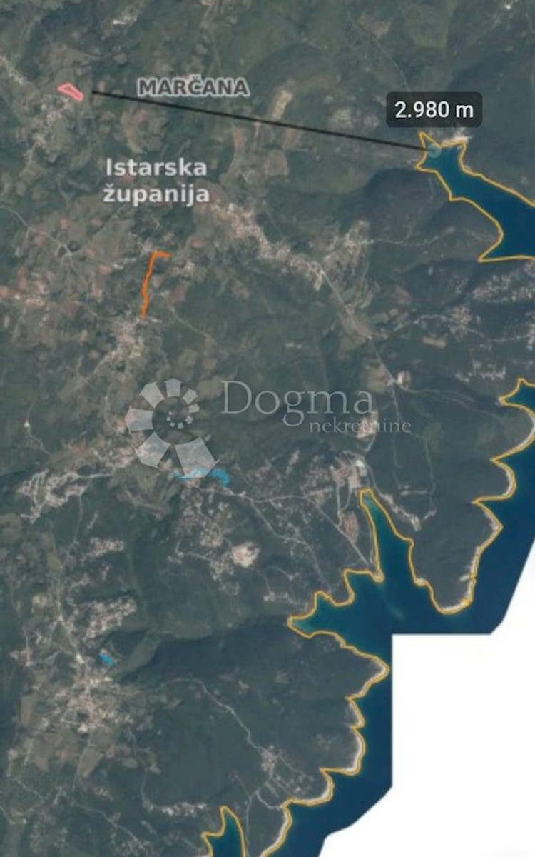 Zemljišče Cokuni, Marčana, 9.224m2