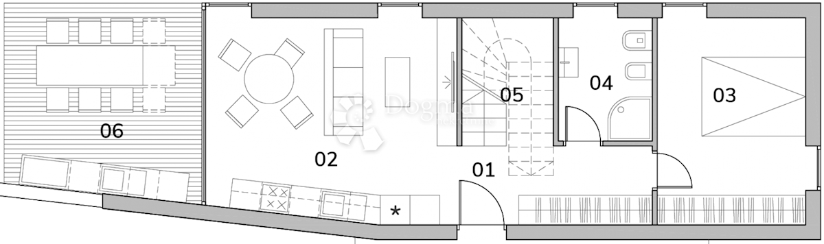 Apartma Karigador, Brtonigla, 116m2