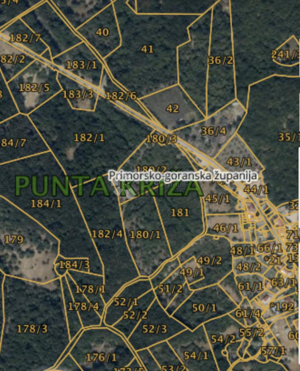 Zemljišče Punta Križa, Mali Lošinj, 20.300m2