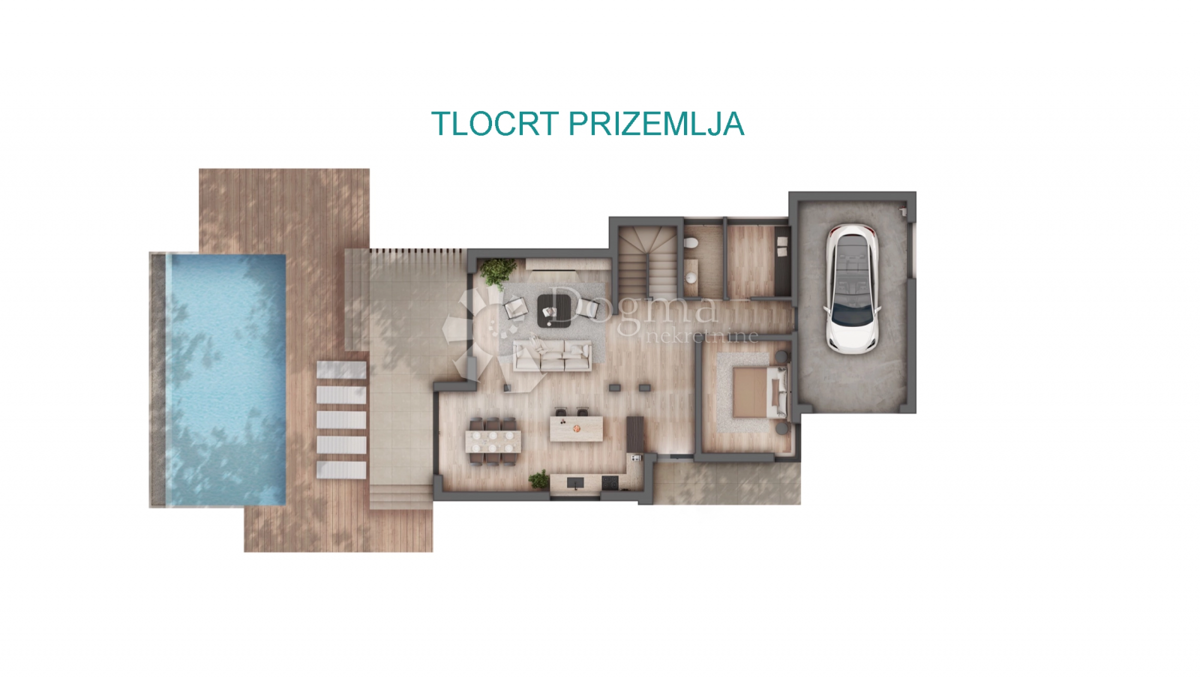 Hiša Dvornica, Rogoznica, 450m2