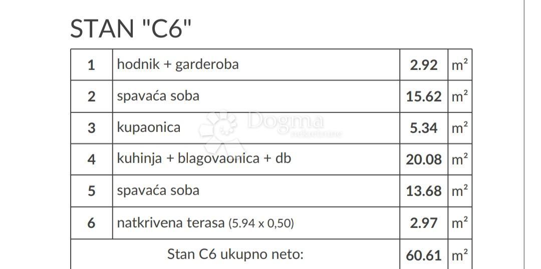 Stanovanje Peroj, Vodnjan, 64,71m2