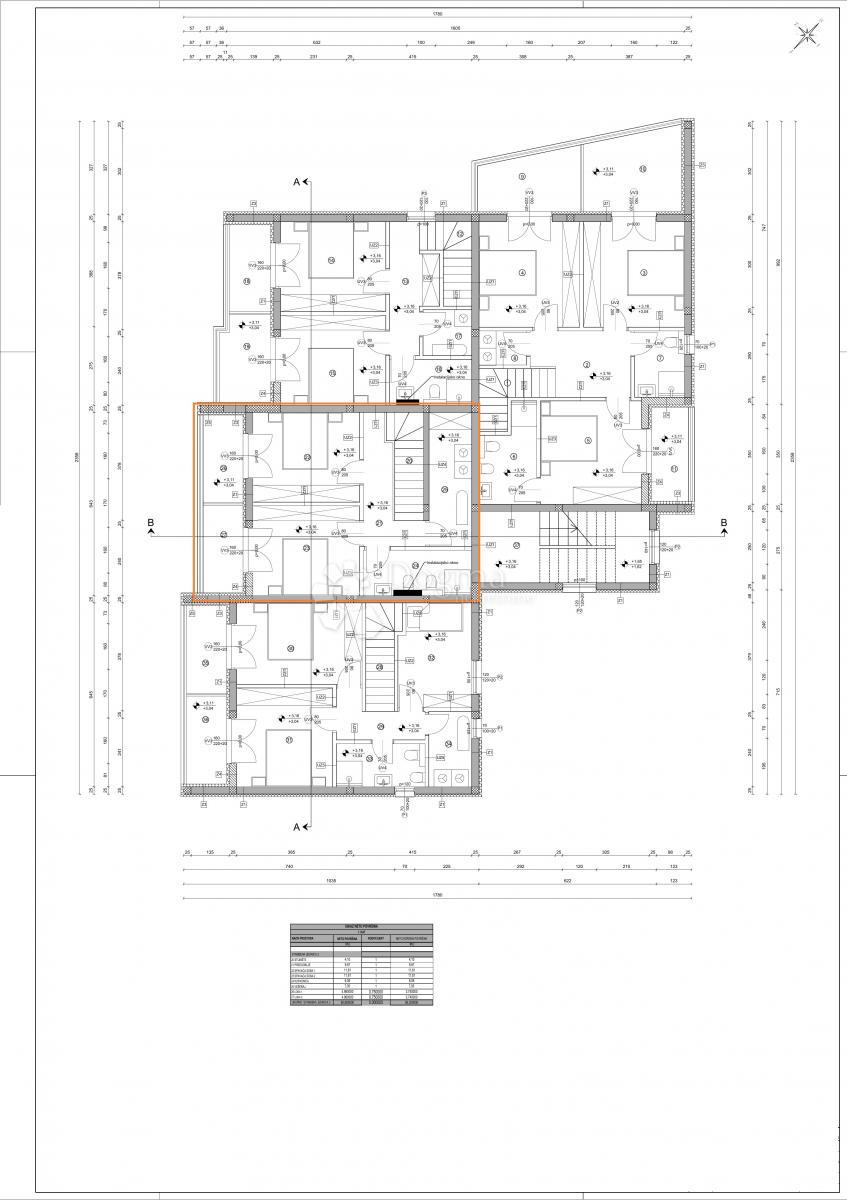 Stanovanje Vodice, 112,61m2