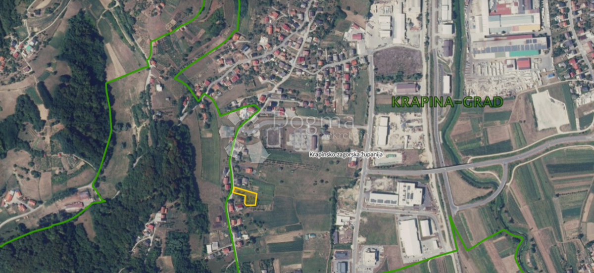 Zazidljivo zemljišče Bobovje, Krapina - Okolica, 1.298m2