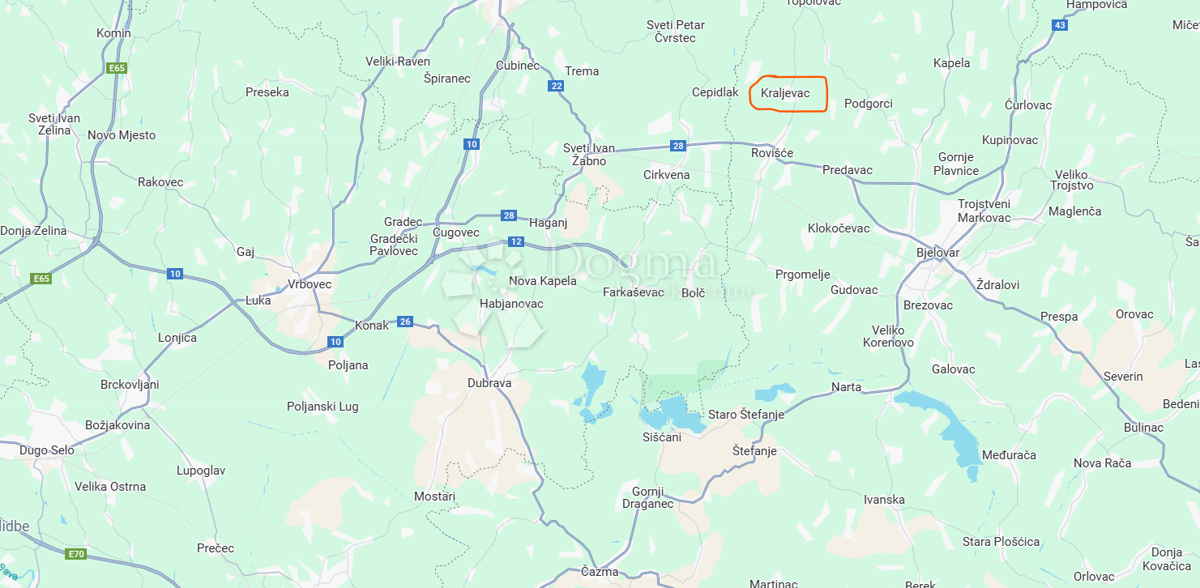 Hiša Kraljevac, Rovišće, 54m2