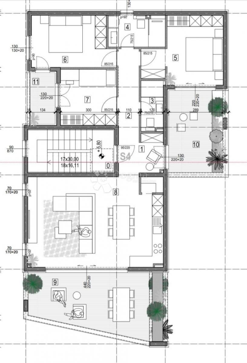 Stanovanje Kaštel Gomilica, Kaštela, 107m2