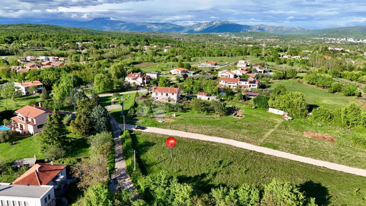 Zazidljivo zemljišče Labin, 1.455m2