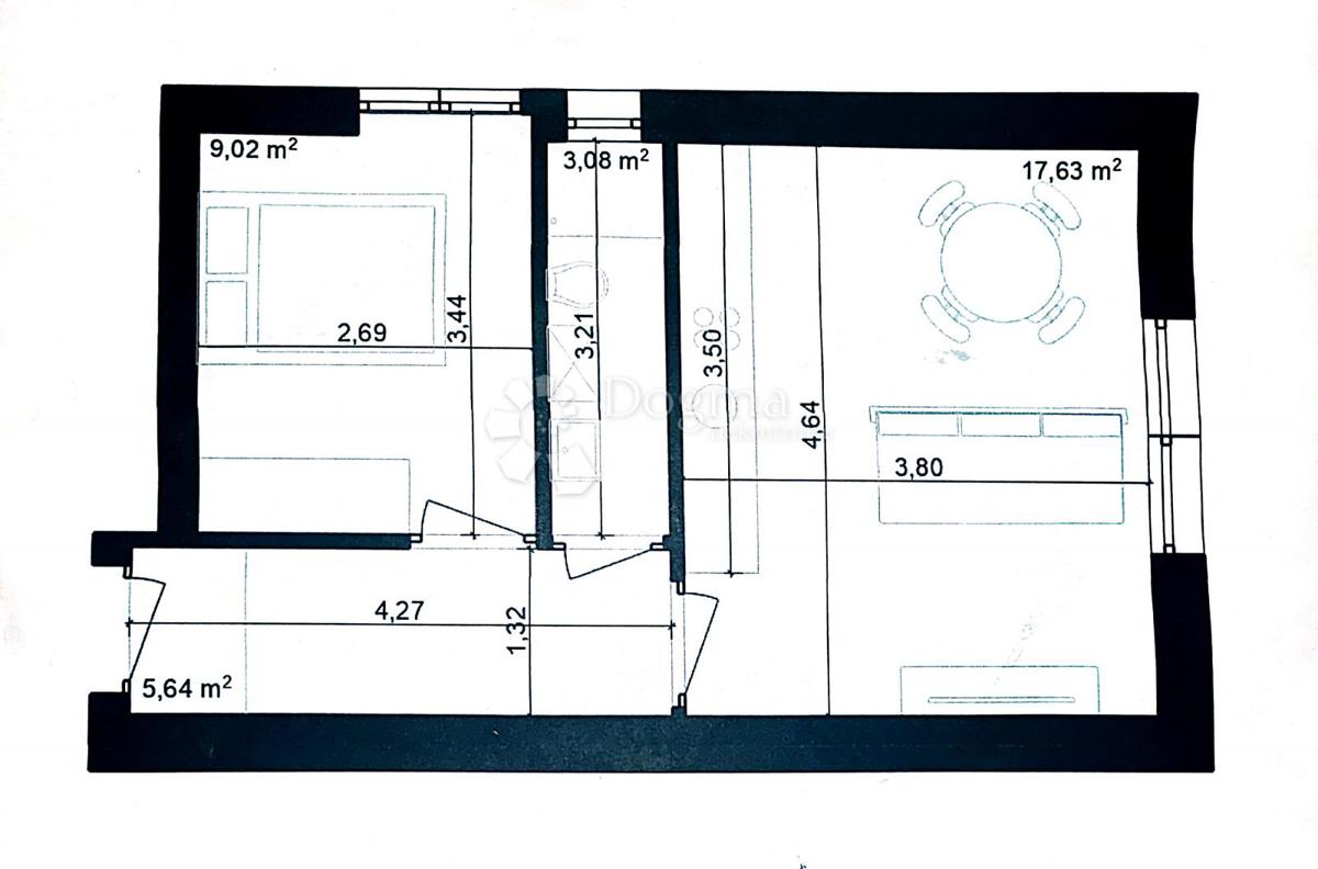 Stanovanje Trešnjevka, Trešnjevka - Sjever, 32m2