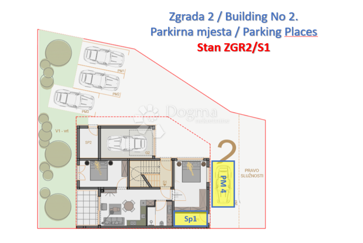 Stanovanje Veli vrh, Pula, 68,63m2