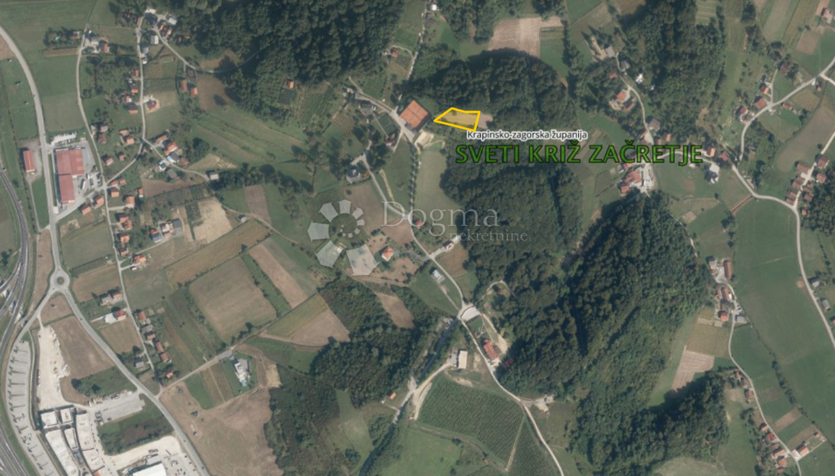 Zazidljivo zemljišče Vrankovec, Sveti Križ Začretje, 1.543m2