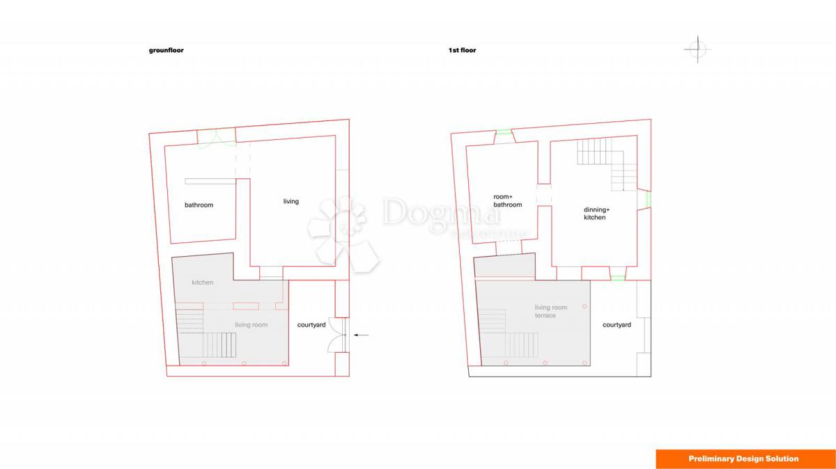 Hiša Kaštel Stari, Kaštela, 160m2