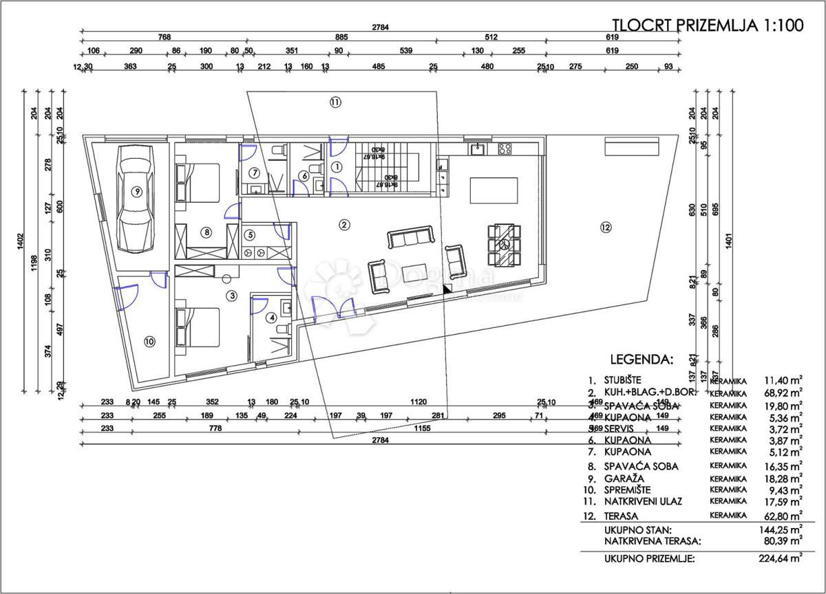 Zazidljivo zemljišče Štokovci, Svetvinčenat, 4.060m2
