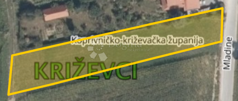 Zazidljivo zemljišče Križevci, 1.227m2