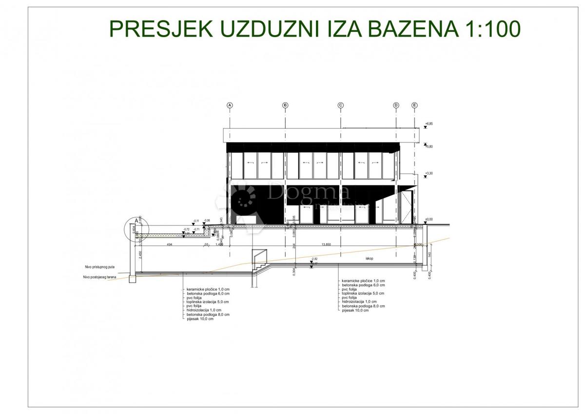 Zemljišče Labin, 1200m2