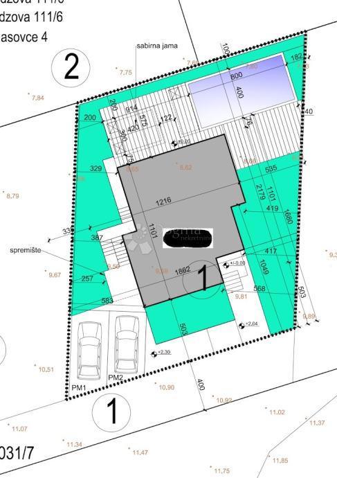 Hiša Pridraga, Novigrad, 230m2