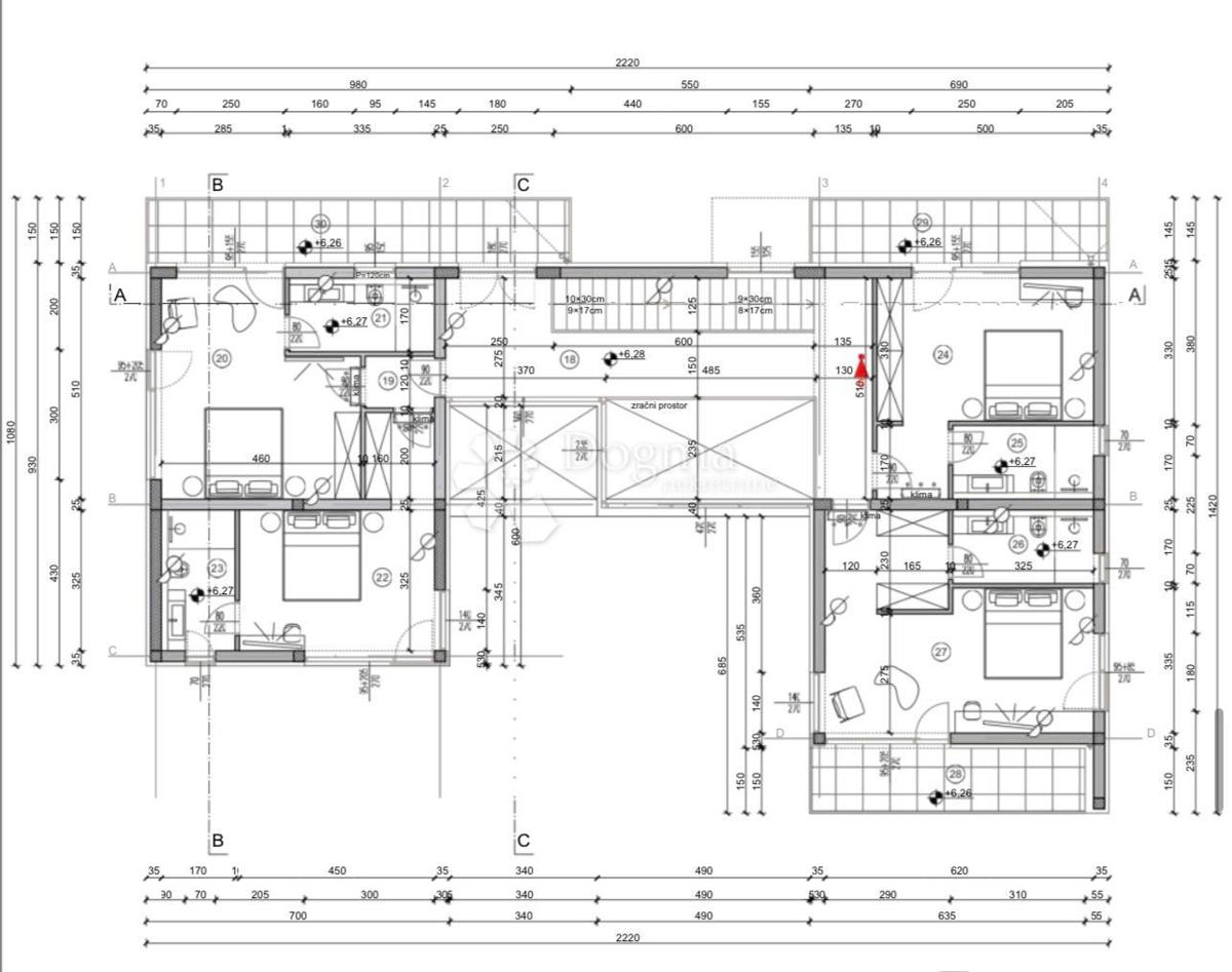 Hiša Pješčana Uvala, Medulin, 550m2