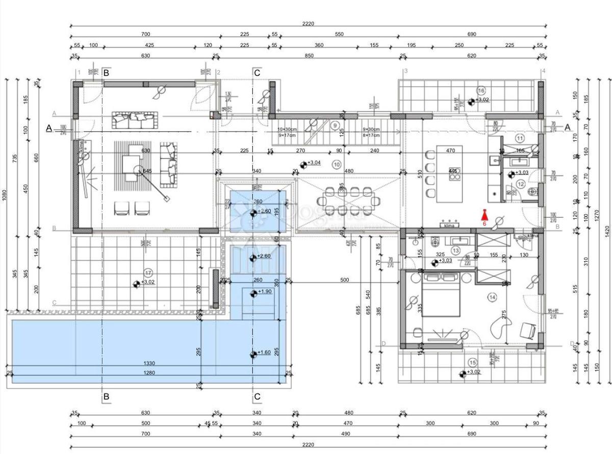 Hiša Pješčana Uvala, Medulin, 550m2