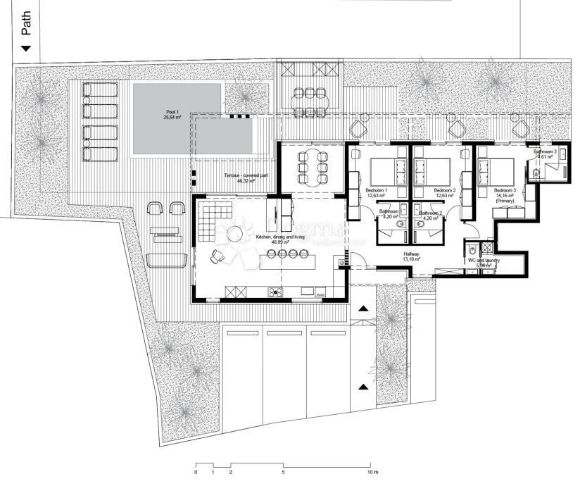 Apartma Zaton, Nin, 191,10m2