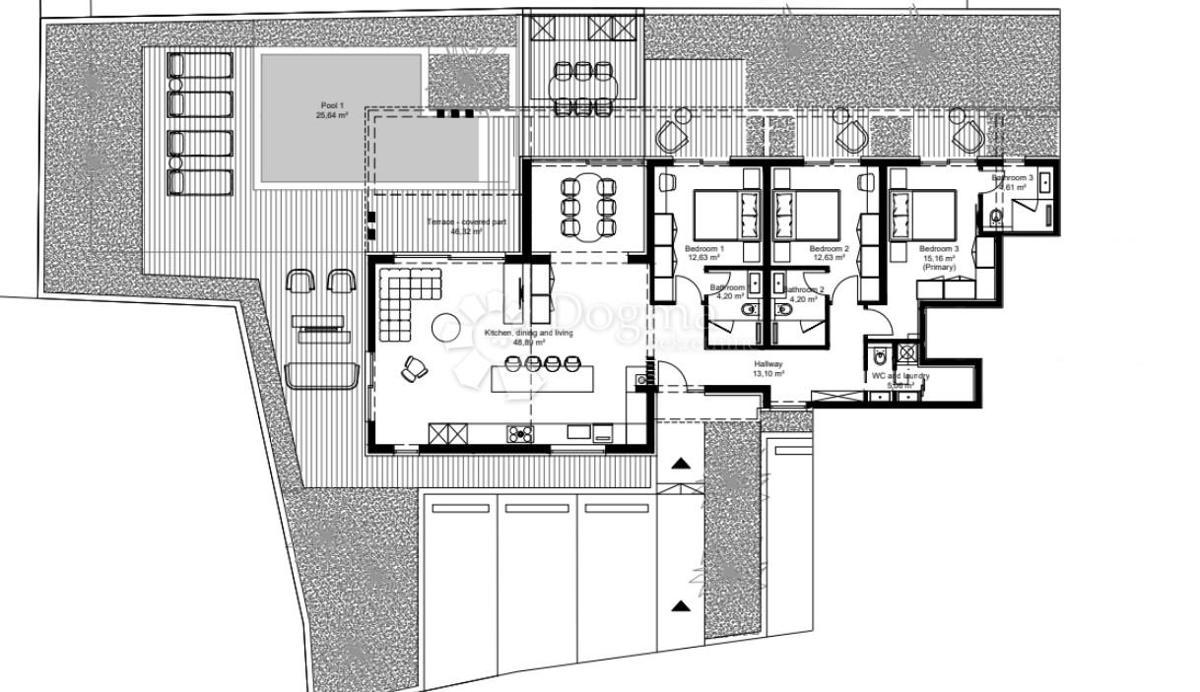 Apartma Zaton, Nin, 191,10m2