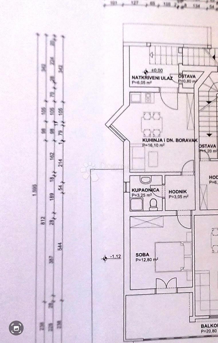 Stanovanje Makarska, 70m2