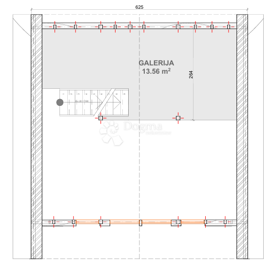 Hiša Gornji grad / Centar, Osijek, 69,70m2