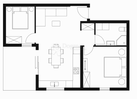 Stanovanje Peroj, Vodnjan, 77,60m2