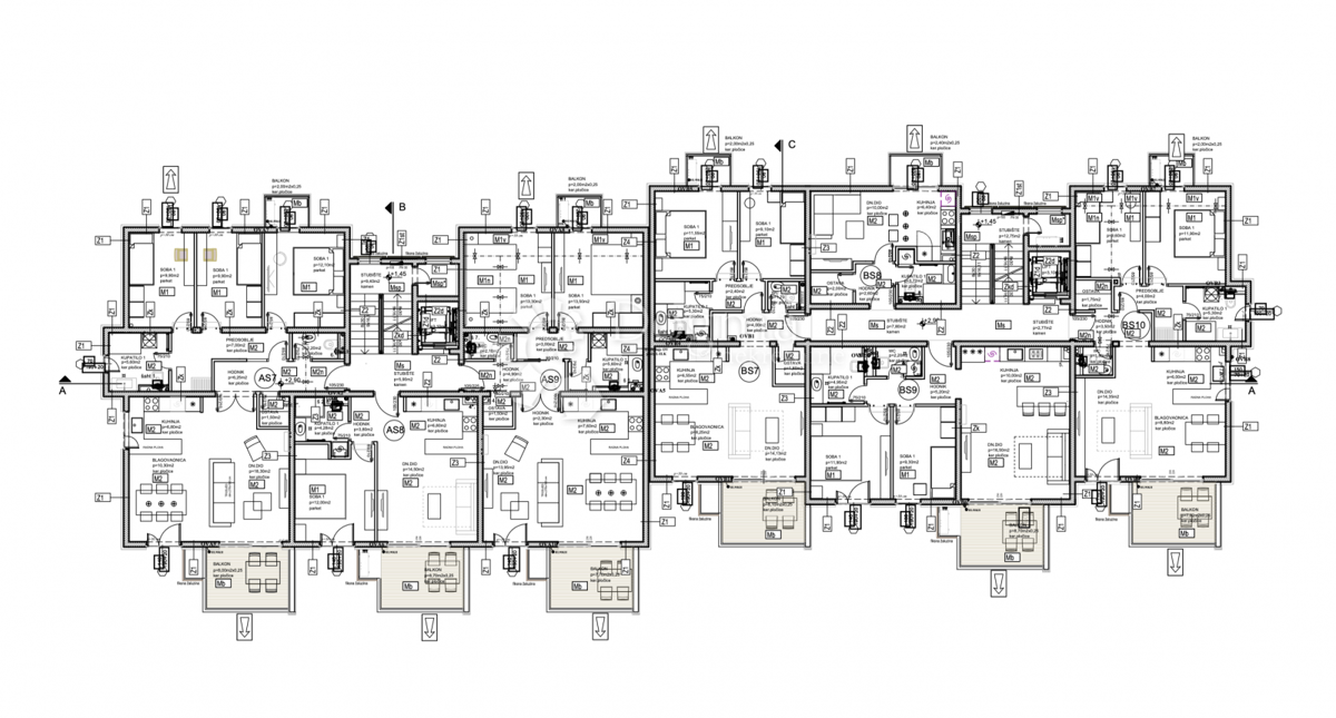 Stanovanje Dugopolje, 25m2