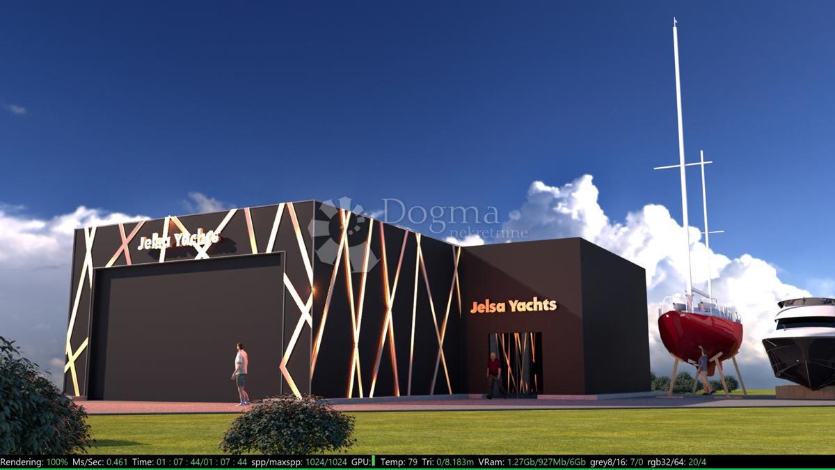 Zazidljivo zemljišče Jelsa, 1.900m2