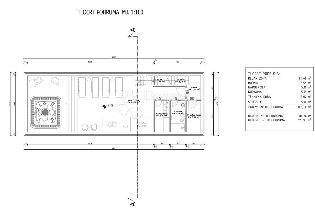 Zazidljivo zemljišče Kanfanar, 937m2