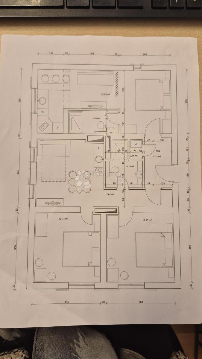 Stanovanje Vrsar, 77,97m2