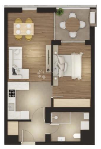 Stanovanje Zamet, Rijeka, 61,59m2